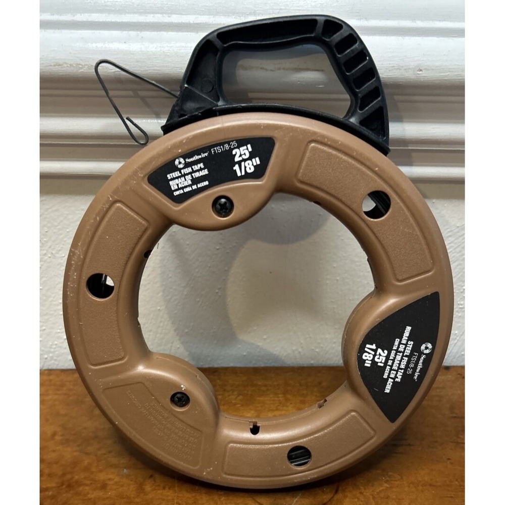 1/8‎ in. 25 ft. Flat Southwire Steel Fish Tape
